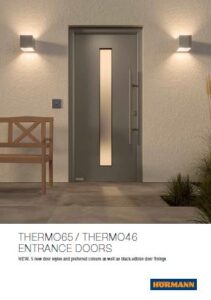 Hormann Thermo 65 / Thermo 46 Entrance Doors Brochure