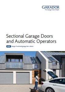 Garador Sectional Garage Doors & Automatic Operators Brochure